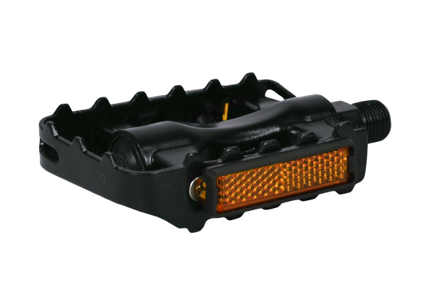 Педали FEIMIN FP-976,104*81мм,база алюминий,стальная ось,рамка сталь,469гр,черный